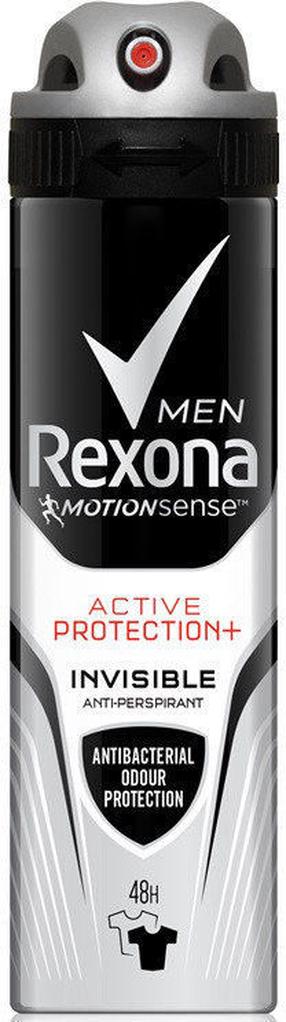 Мужской дезодорант Rexona Men Active Protection+ Invisible, 150 мл