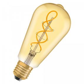 Spuldze Osram Dekoratyvinė LED, A60, 2000 °K, E27, 4 W, 300 lm