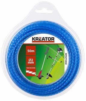 Žoliapjovės valas Kreator KRTGTT2050, 50 m x 2 mm
