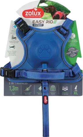 Petnešos šunims Zolux EasyRide, mėlyna sp., 420 mm x 240 mm, XL