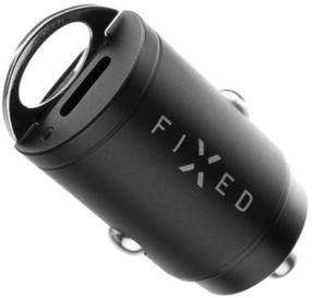 Auto telefona lādētājs Fixed FIXCC30M-CC-BK, 2 x USB-C, melna krās., 30 W