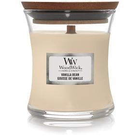 Свеча, ароматическая WoodWick Vanilla Bean, 20 - 30 час, 85 г, коричневатый цв.