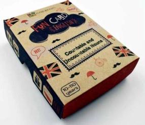 Kāršu spēle Creativo Fun Card English Countable and Uncountable Nouns 380999, EN
