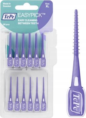 Межзубная щетка TePe Easypick XL, фиолетовый цв.