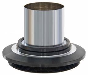 Fotoaparaadiadapter Bresser, 2.3 cm, hõbe v.
