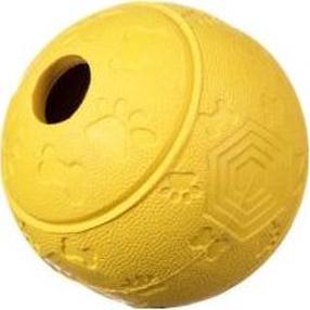 Mänguasi koerale, pall Barry King Treat Ball BK-15302, 8 cm, Ø 8 cm, kollane v.
