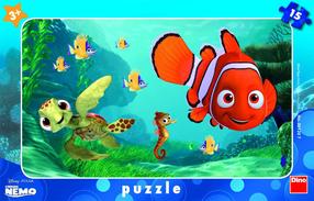 Dėlionė Dino Disney Finding Nemo 30120D, 18.8 cm x 29.3 cm, 15 vnt., įvairių spalvų