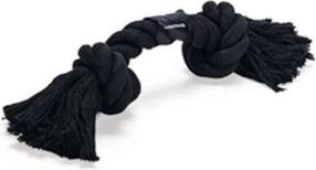 Žaislas šuniui, virvinis Beeztees FlossyRope Knots 641312, juoda sp., 1