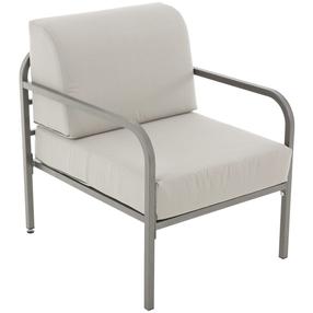 Lauko krėslas Patio Agat D042-16DW 464008, pilka sp., 77 cm x 65 cm x 74 cm