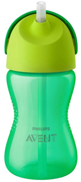 Bērnu pudelīte Philips Avent Bendy, 300 ml, 1 g., zaļa krās.