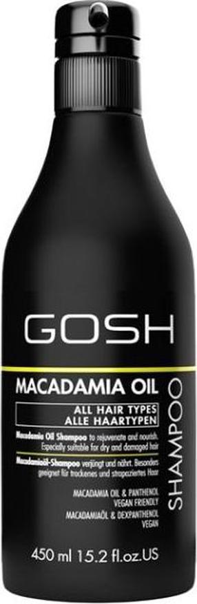 Šampoon Gosh Macadamia Oil, 450 ml