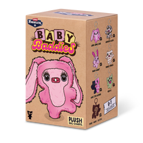 Pliušinis žaislas, raktų pakabukas Zuru Fuggler Baby Baddie, (spalva/dizainas parenkami atsitiktine tvarka), 8 cm
