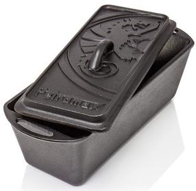 Хлебная форма Petromax Loaf Pan With Lid, чугун, 13.5 см, 2.4 л, черный цв.