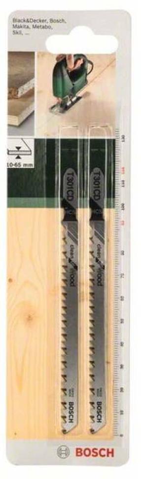 Zāģu asmeņu komplekts Bosch HCS T 301CD, 11.6 cm, 2 gab.