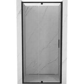 Dušo durys Mexen Exo, 110 cm x 200 cm, juoda sp./grūdintas