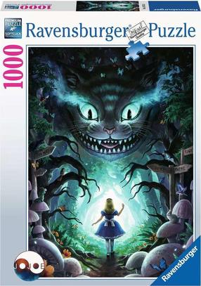 Пазл Ravensburger Adventures Of Alice, 50 см x 70 см, 1000 шт., многоцветный