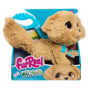Interaktyvus žaislas šuo Hasbro Furreal Wagalots Golden Retriever, 20 cm, ruda sp.