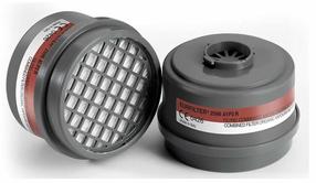 Maskifilter Active Gear A1P3 R, hall v., 2 tk