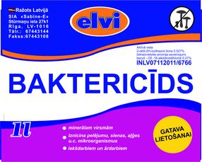 Aizsardzības līdzeklis dziļumgruntis Bactericide, 5 l