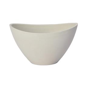 Puķu pods Domoletti 09YB35, spw, 35 cm, Ø 24 cm, balta krās.