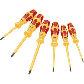 Набор отверток Wera VDE 1060 i/1065 i/6, изолированный, 23 см, 6 шт.