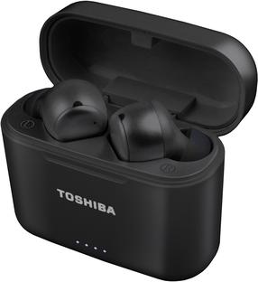 Беспроводные наушники Toshiba AirHush RZE-BT1050EK, черный цв.