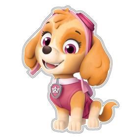 Dekoratyvinis lipdukas Nickelodeon Paw Patrol Skye, 17 cm x 23.5 cm