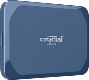 Išorinis diskas Crucial X10, SSD, 2 TB, mėlyna sp.
