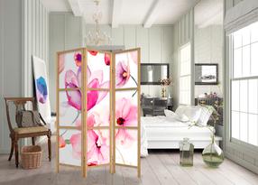 Širma Artgeist Pertvara - Floral Bliss I Paravent_Sj0003, įvairių spalvų, 135 cm x 172 cm