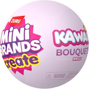 Siurprizų rinkinys Zuru Mini Brands Kawaii Bouquet, (spalva/dizainas parenkami atsitiktine tvarka)