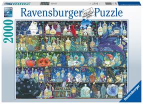 Dėlionė Ravensburger Poisons & Potions 16010, 98 cm x 75 cm, 2000 vnt., įvairių spalvų