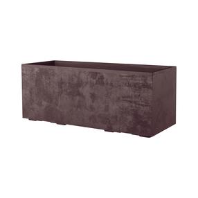 Pods ar ūdens rezervuāru Deroma, plastmasa, 99 cm x 37.5 cm, Ø 39 cm, brūna krās.