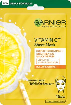 Sejas maska Garnier SkinActive Vitamin C