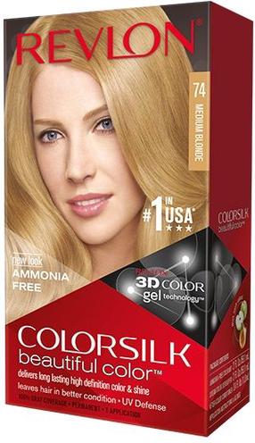 Juuksevärv Revlon Colorsilk Beautiful Color, blonde medium v., Blonde Medium 74, 59.1 ml