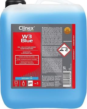 Valiklis Clinex W3, tualetų valymui, 5 l