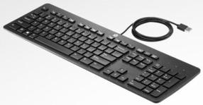 Juhtmega arvutiklaviatuur HP Z9H48AA#ACB, EN/RU, must v.