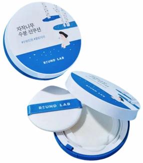 Средство для ухода за лицом Round Lab Birch Juice Moisturizing Sun Cushion, 15 г, SPF 50+
