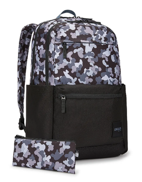 Skolas mugursoma Case Logic Campus 3204796, melna krās./pelēka krās., 43 cm x 27 cm x 30 cm