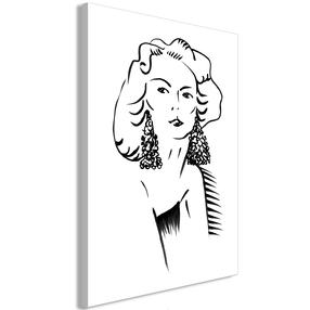Репродукция Artgeist Romantic Blonde KR42, 40 см x 60 см