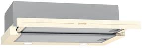 Įmontuojamas gartraukis Gorenje BHP62CLI, dramblio kaulo sp./nerūdijančiojo plieno sp.