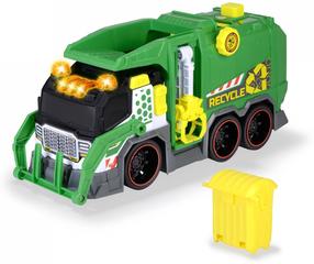 Mänguasja prügiauto Simba Dickie Toys Recycling Truck 203307001, roheline v.