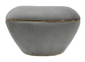 Pufas Kayoom Contessa 125 2OAAR-TAU, pilka sp./smėlio sp., 60 cm x 60 cm x 42.5 cm