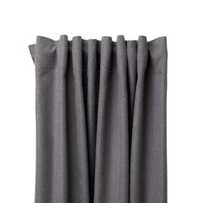 Blackout aizkari Domoletti Dolly Blackout W538811-V9, tumši pelēka krās., 140 cm x 260 cm
