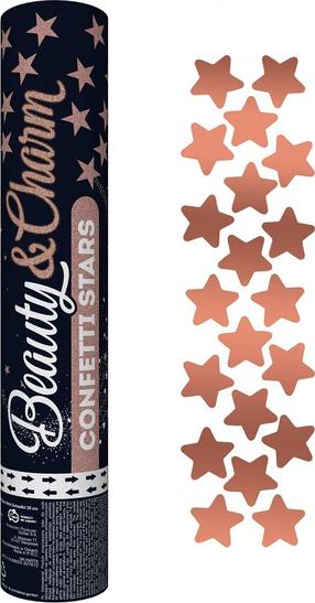 Конфетти GoDan Beauty & Charm Stars, розовое золото цв., 30 см