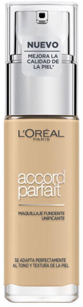 Skystas makiažo pagrindas L’Oréal Paris Accord Parfait, 2d/2w golden almond, 30 ml