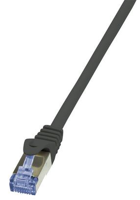 Vads Logilink Cat.6A from Cat.7 600 MHz S/FTP PIMF PrimeLine RJ-45 8P8C, RJ-45 8P8C, 30 m, melna krās.