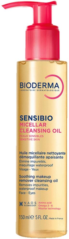 Valomasis veido aliejus Bioderma Sensibio Micellar, 150 ml