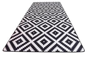 Kiliminis takas Conceptum Hypnose Black White 286CHL3913, balta sp./juoda sp., 300 cm x 80 cm