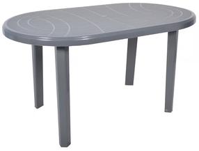 Lauko stalas Oler Jantar, pilka sp., 135 cm x 80 cm x 70 cm