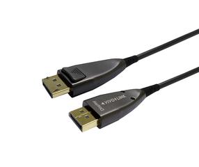 Кабель Vivolink Pro Optical PRODPOP15 Displayport, Displayport, 20 м, черный цв.